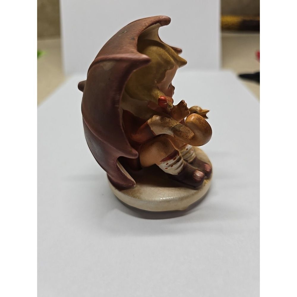 Vintage porcelain Little Pigtail Girl with umbrella and duck Arnart # 3727 Japan - Picture 2 of 7
